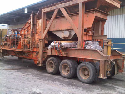 Export Logistics & Shipping, Inc. internationally ships Breakbulk Eagle RC14 CVS Crusher Plant from Baltimore to Aqaba, Jordan